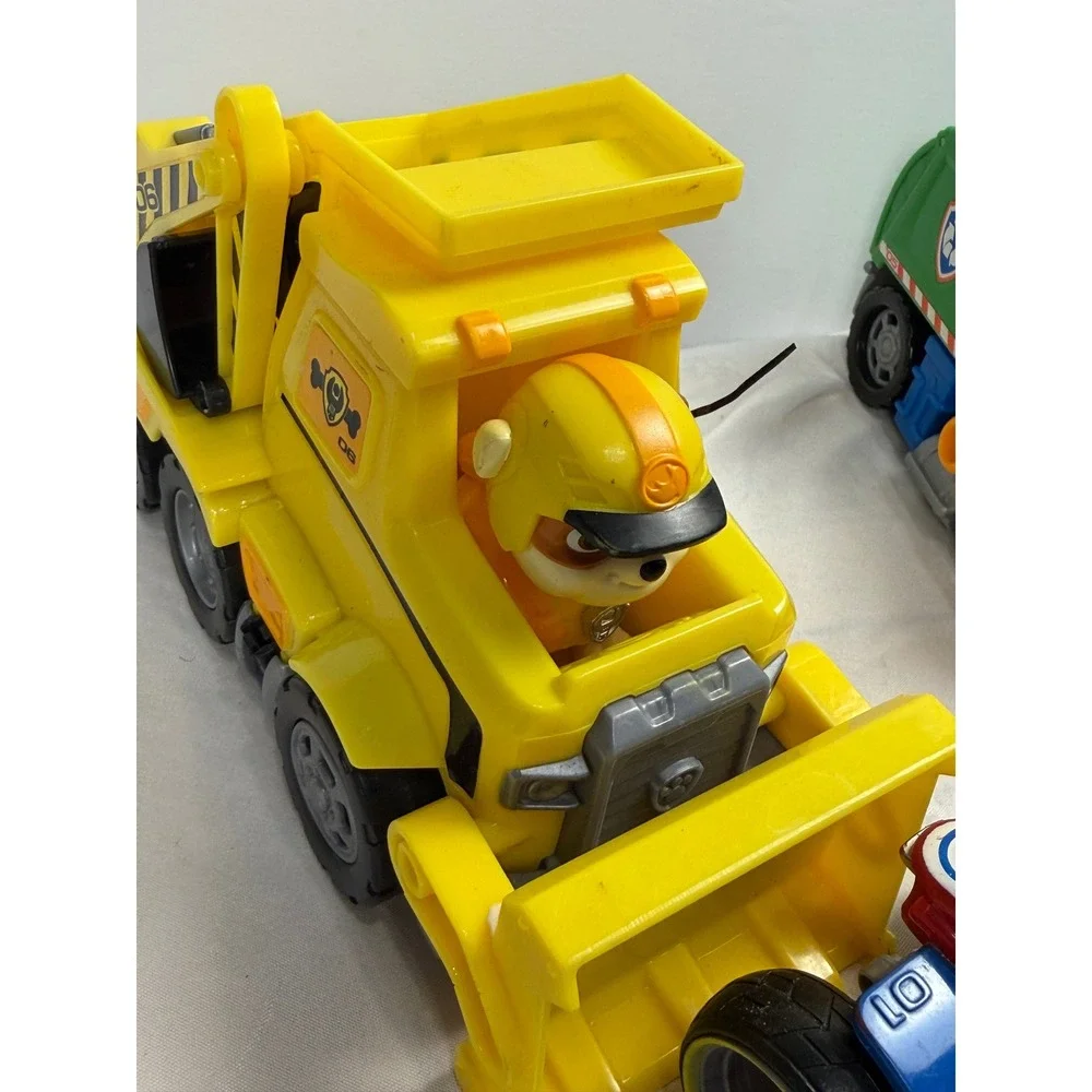 Paw Patrol Toy Vehicle Figures Chase Rubble Rocky Ryder Marshall Zuma Skye Lot 1